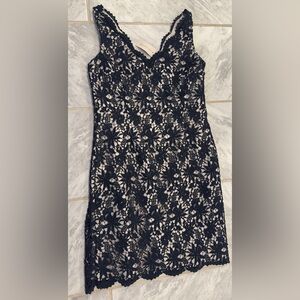 NWT Ann Taylor Womens Flower Knit Midi Dress Size 8 Originally $169